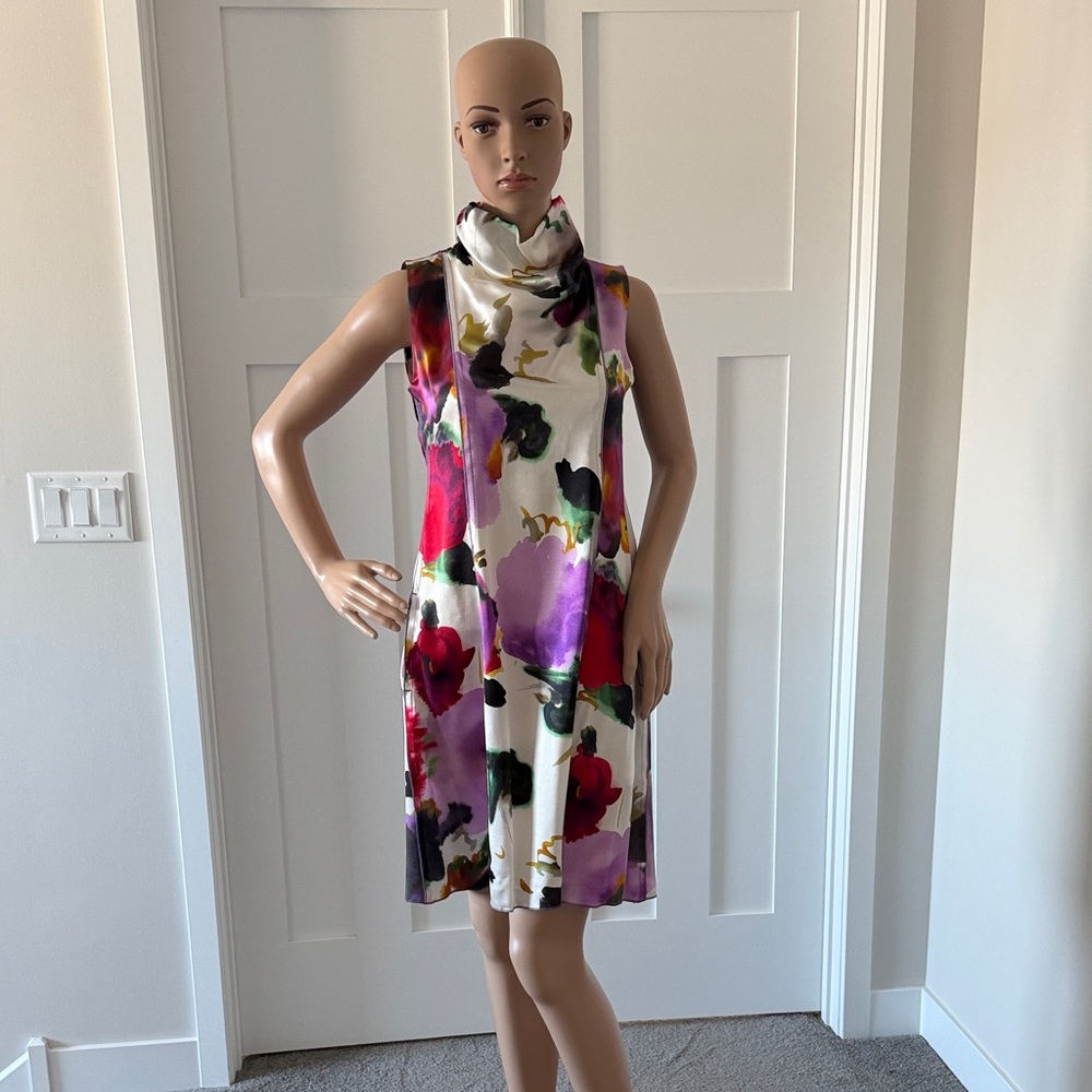 Marc Cain Multicolor Floral Mini Dress
